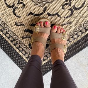 Dansko sandal. In good condition. See pictures for normal wear.